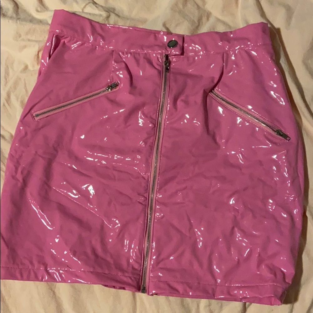 latex skirt